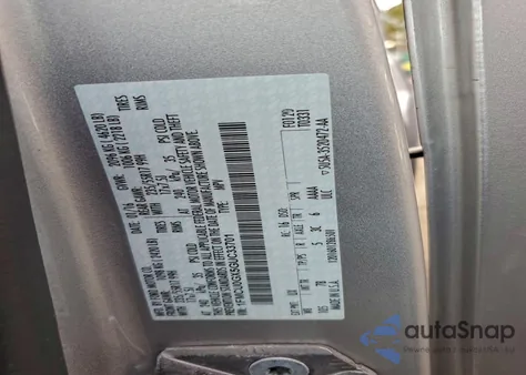 2016 Ford Escape Se z USA, uszkodzony, nr VIN 1FMCU0GX5GUC33701